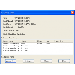 Sync your clock with NetTime
