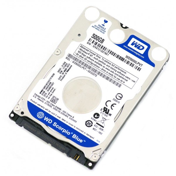 HDD 2.5'' WD BLUE 500GB SATA3