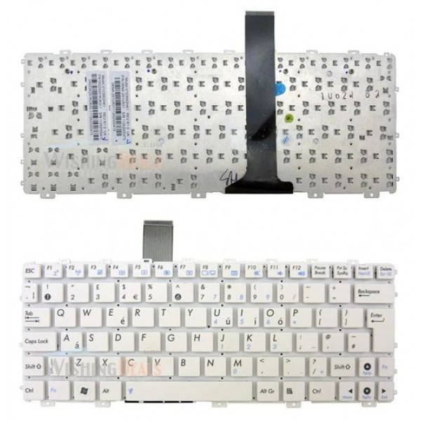 Keyboard Asus EeePC 1015 White Greek