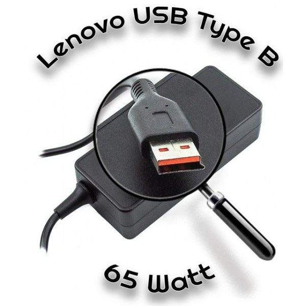 Charger Lenovo USB type B 65W