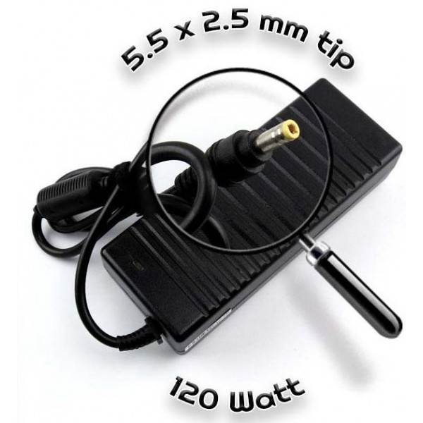 Charger Toshiba 5.5x2.5 19V 120W